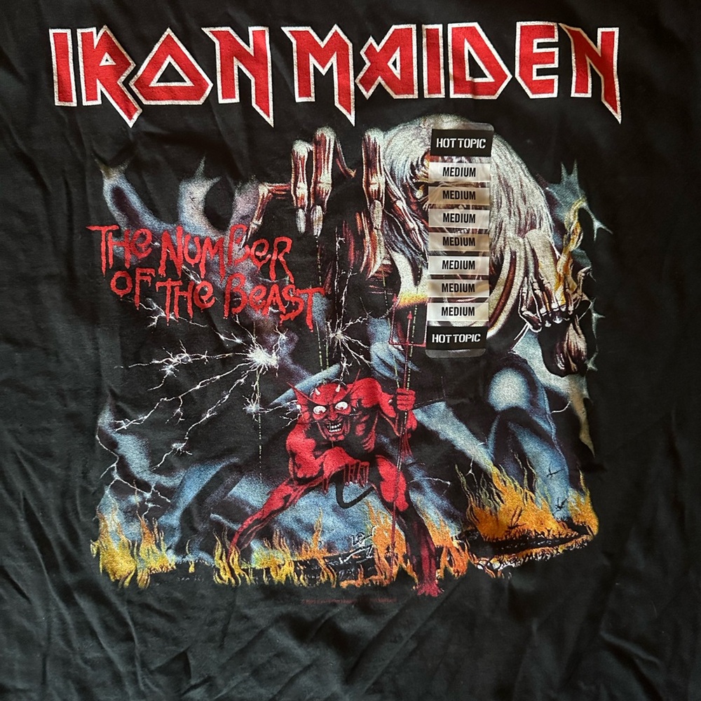 Iron Maiden The Number of The Beast Graphic Tee - Picture 4 of 8